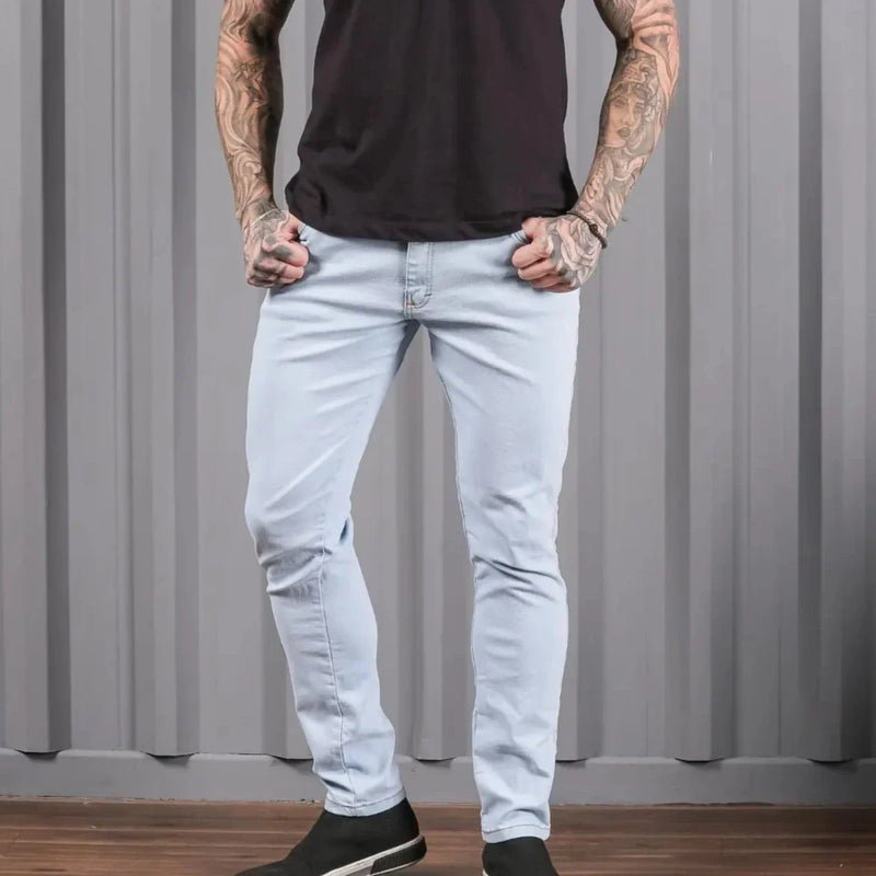 Calça Jeans Casual Clear Skinny