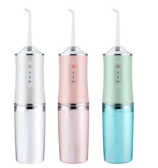 Rechargeable Oral Dental Irrigator 220ml Hygiene Oral Cleaning Portable Tooth Cleaner