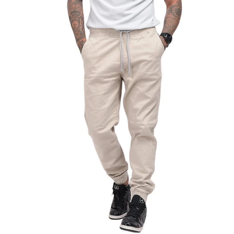 Calça Casual de Sarja Jogger