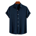 Camisa Manga Curta Linho Thailand