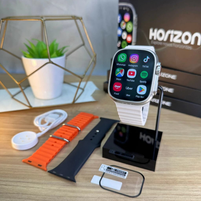 Smart Watch Horizon 4G Tela Amoled Com ChatGpt