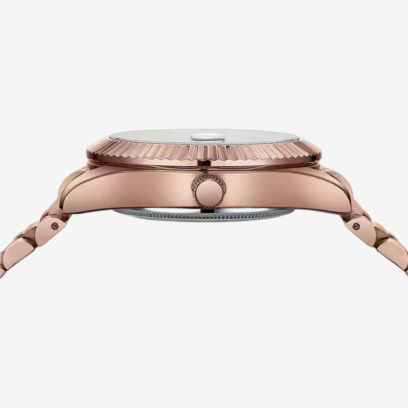 Relógio Masculino em Aço Nibosi Date 40mm  - Rose