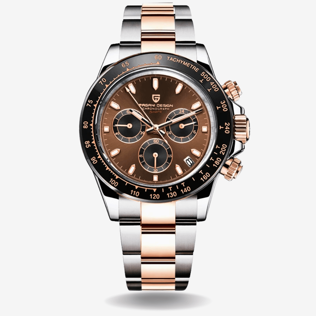 Relógio Masculino Pagani Chronograph - Chocolate