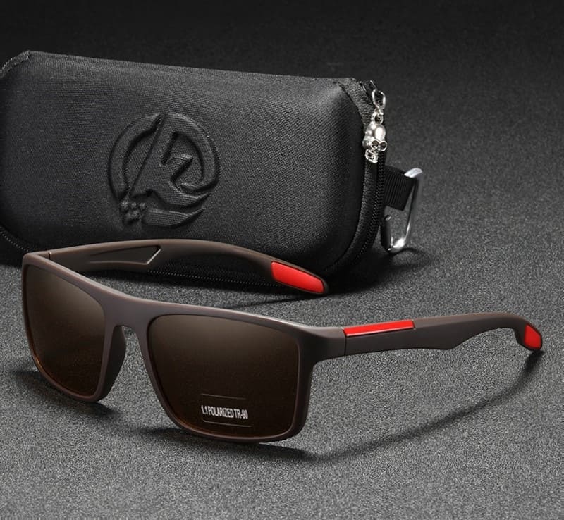 Brand New Ultra-light Rectangular Sunglasses TR90 Men Polarized Y2KUV400 Neutral Anti-Reflection Polarized