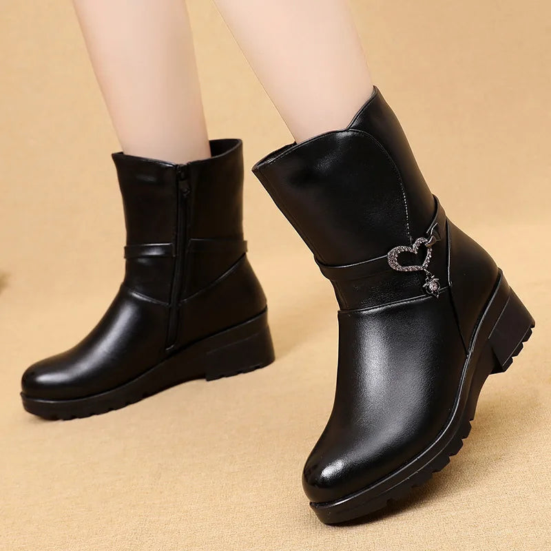 Bota de Inverno Impermeável Térmica -  Confort