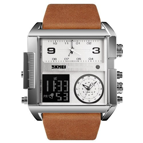 SKMEI Original Elegance Square Men's Watch