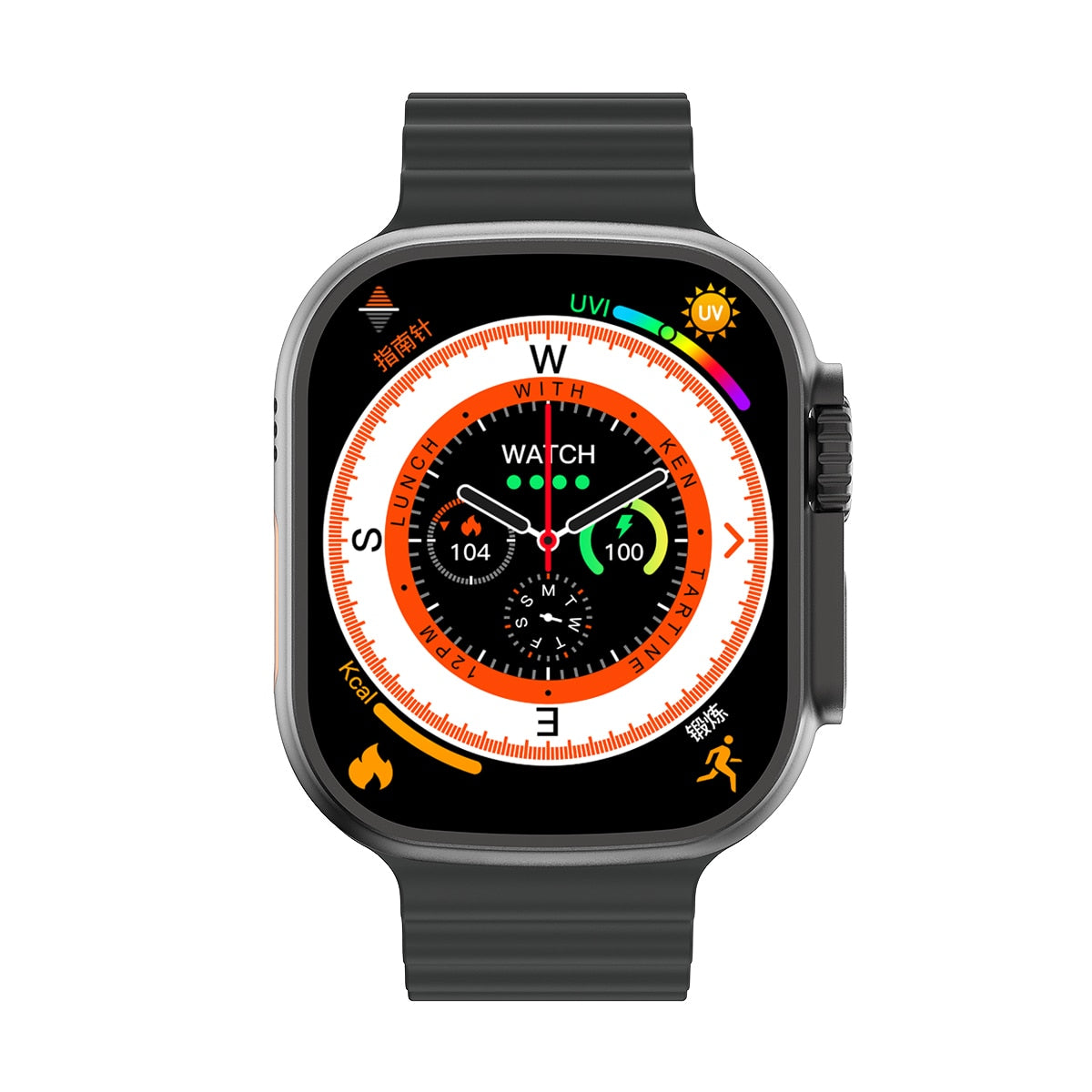 Relógio Smartwatch 49MM Ultra 9 450mAh NOVO relógio inteligente Chamada Bluetooth Microwear Series 9 NFC GPS