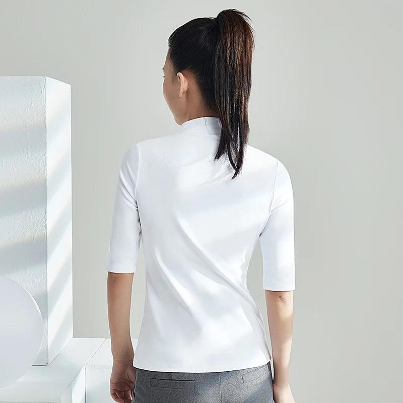 Blusa Feminina de Gola Alta