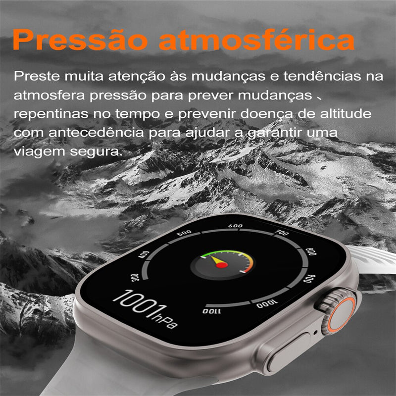 DT8 Ultra Smart Watch 2.0 inch HD NFC Men's Sports Watch FitnessCall Inteligent Watches Original TFT Screen