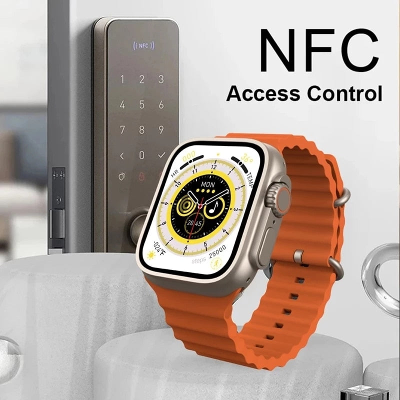 NOVO Smart Watch Ultra Series 8 NFC masculino e Feminino IOS/Android