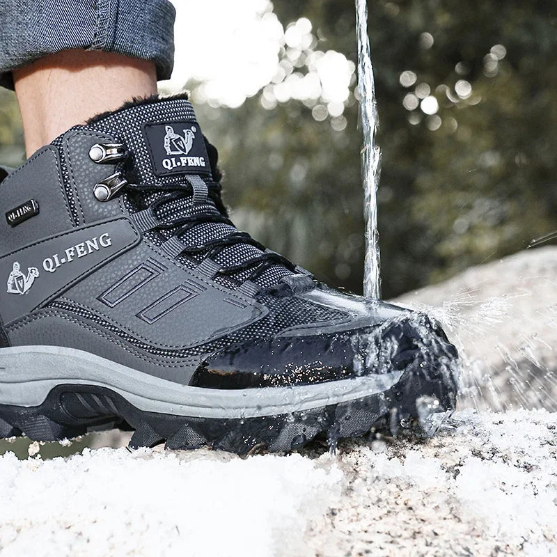 Bota de Couro Trilha Inverno Feng