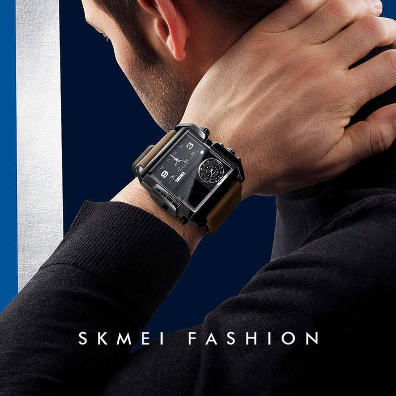 SKMEI Original Elegance Square Men's Watch