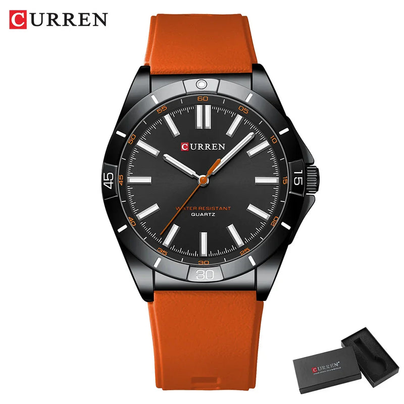 Relógio Masculino Pulseira de Silicone - LuxuryMen