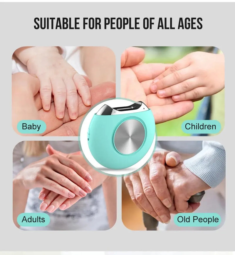 Transmirror New Electric Nail Clipper Nail Clipper Automatic Manicure Machine Portable Intelligent Nail Nail Grinder
