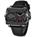 FOXBOX Fashion Men's Quartz Stainless Steel Luxury Watch