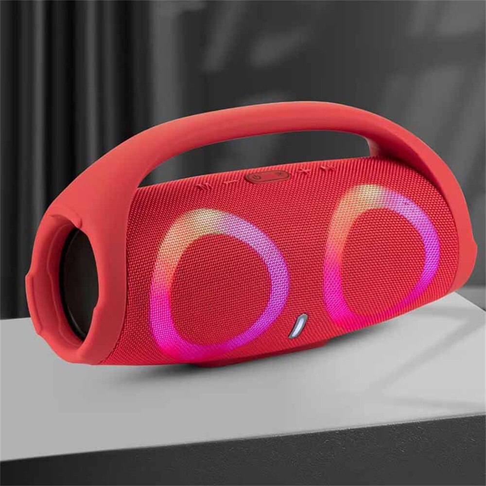 Waterproof Portable Bluetooth Speaker, High Power, RGB Colorful Light, Wireless Subwoofer