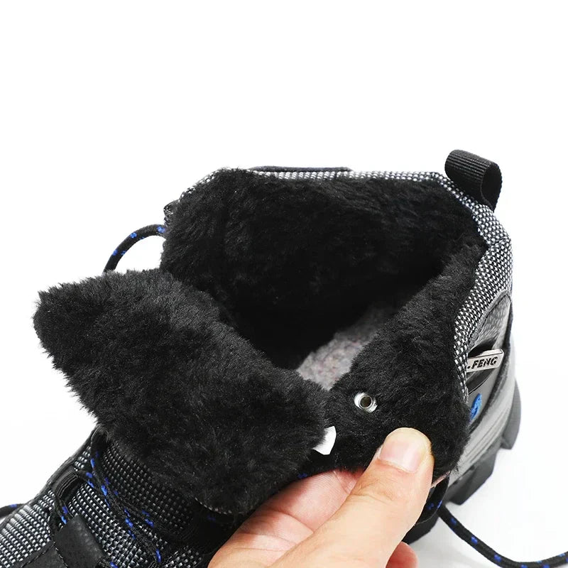 Bota de Couro Trilha Inverno Feng