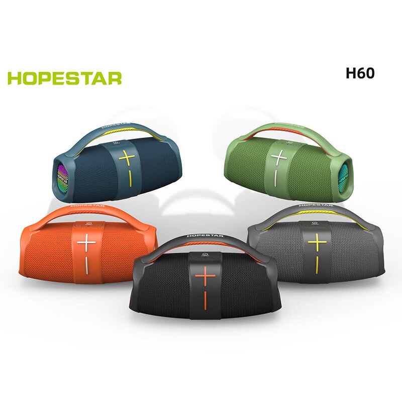 Original HOPESTAR H60 40W Speakers Portable Boombox Subwoofer