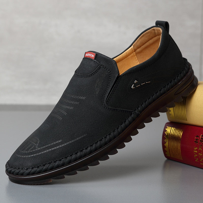 Sapato Mocassim - Italian de Couro