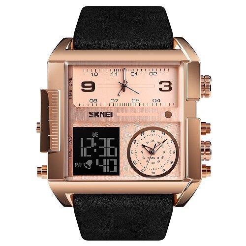 SKMEI Original Elegance Square Men's Watch