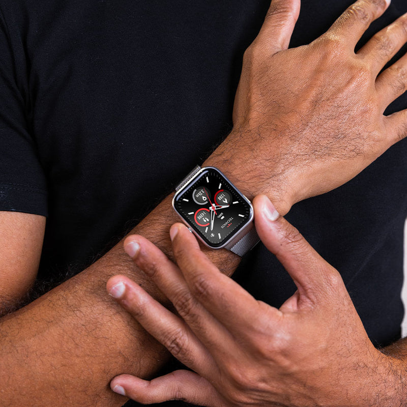 Smartwatch Technos Connect MAX Prata e Preto