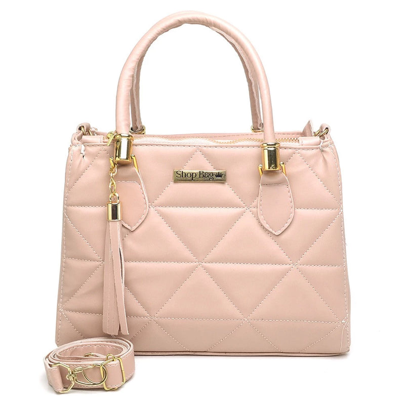 Bolsa Feminina Média Shopbag Bordada Dubai