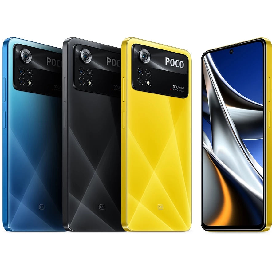 Xiaomi POCO X4 Pro 5G Dual SIM Cell Phone 256GB 8GB RAM / 128GB 6GB RAM Global Version