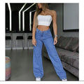 Jeans High Waist Wide Leg Pantalona Moda Gringa Juliette