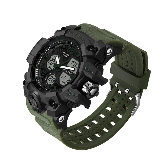 Relógio SANDA Digital Masculino T-Shock Militar