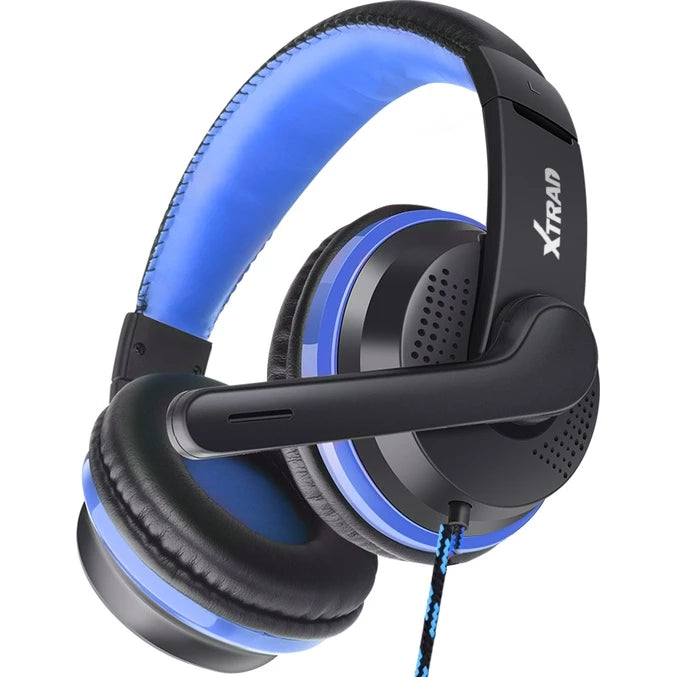 Headphone Gamer Headset with Microphone for PC Notebook Cell Phone PS4 input P3 LC-848 Brand XTRAD