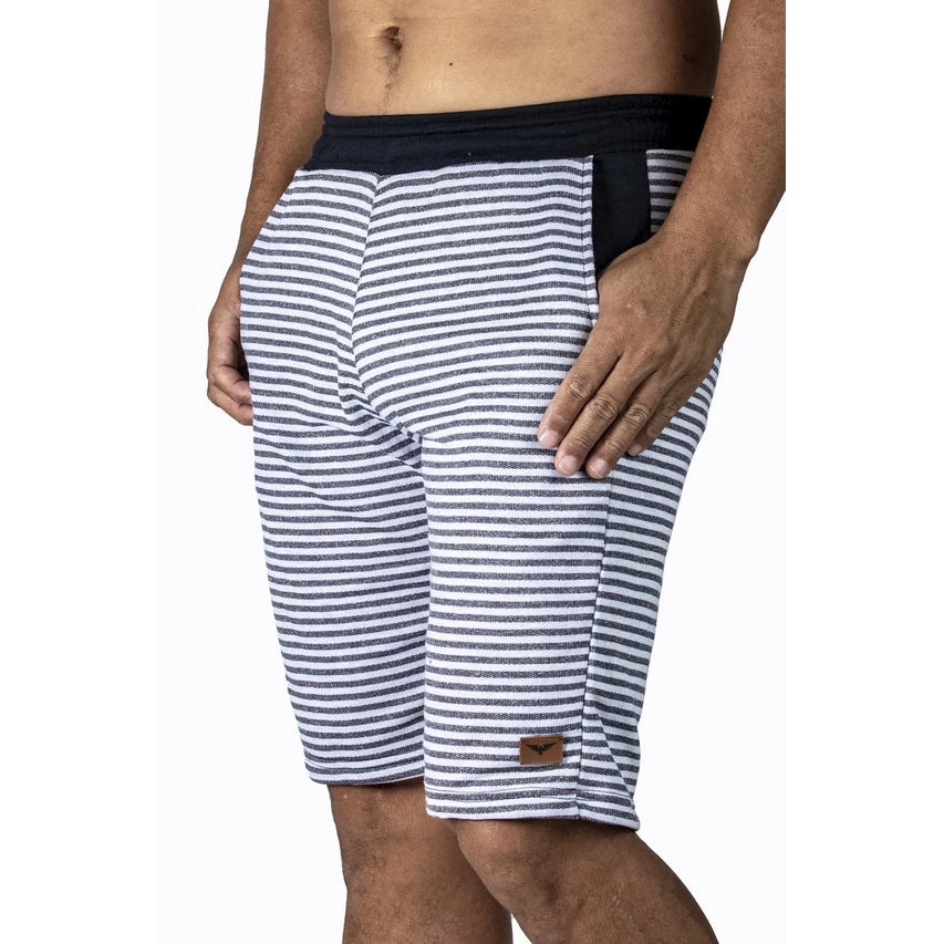 Kit 3 Bermudas Moletom Masculina Cores Sortidas Reffine