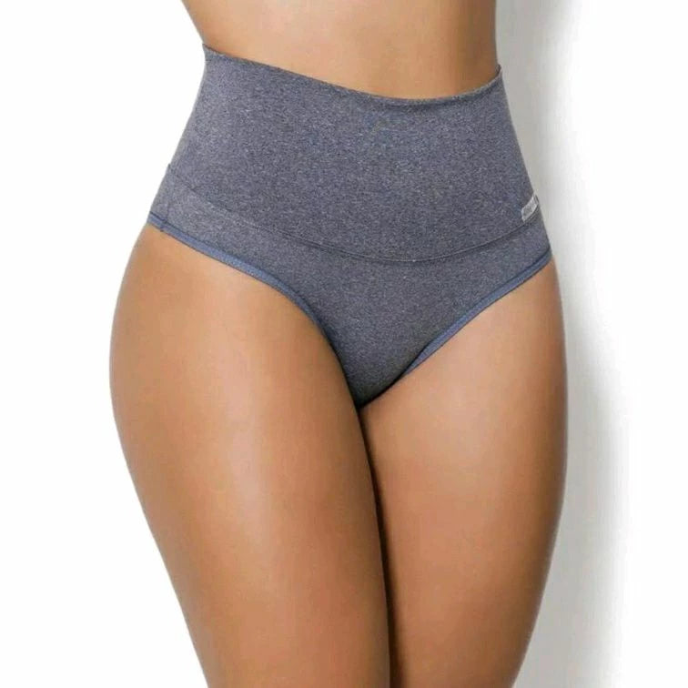 KIT 5 Strap Panties - High Waist - Double Waistband Panties