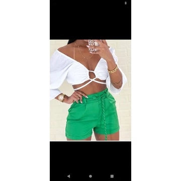 Women's Social Tie Shorts