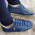 Women's comfort casual moccasin style sneakers