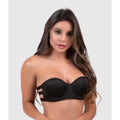 strapless bra with cups 3 straps