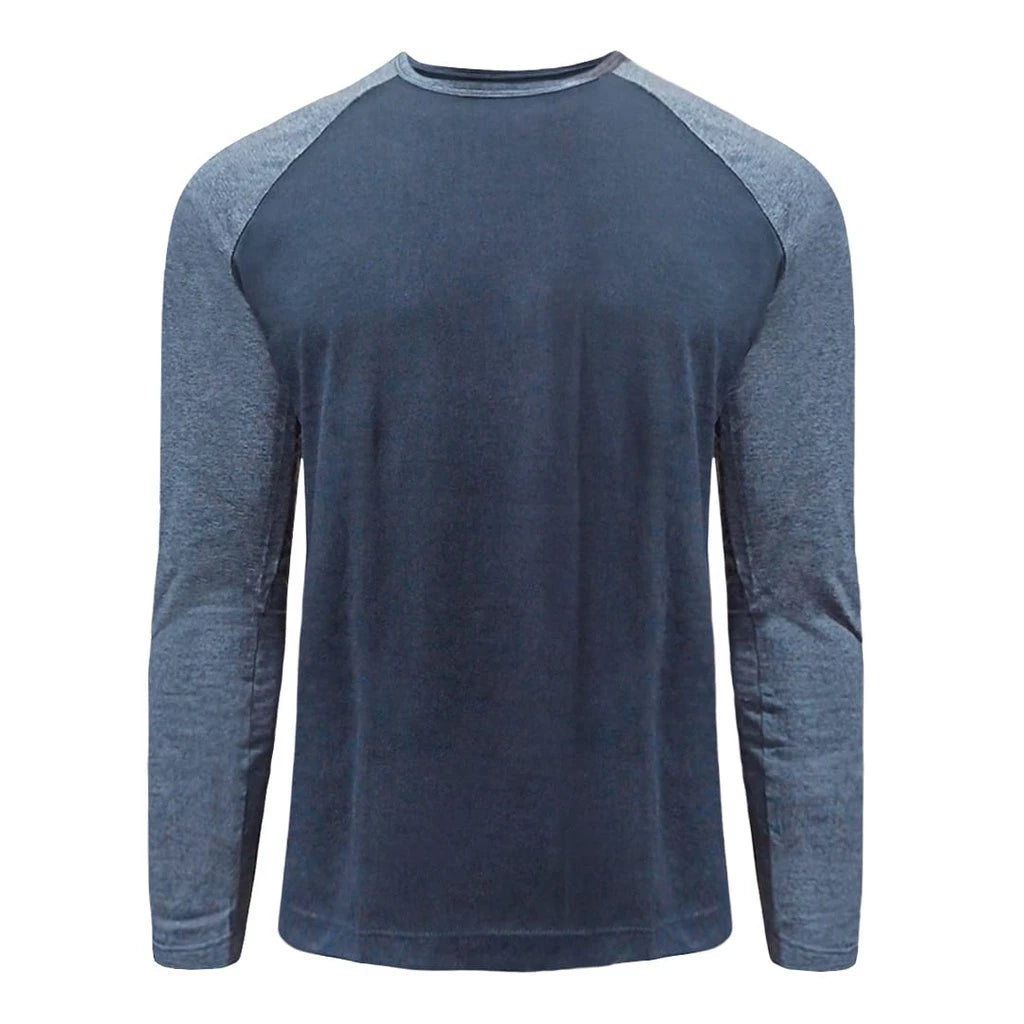 Men's Raglan Long Sleeve Blouse