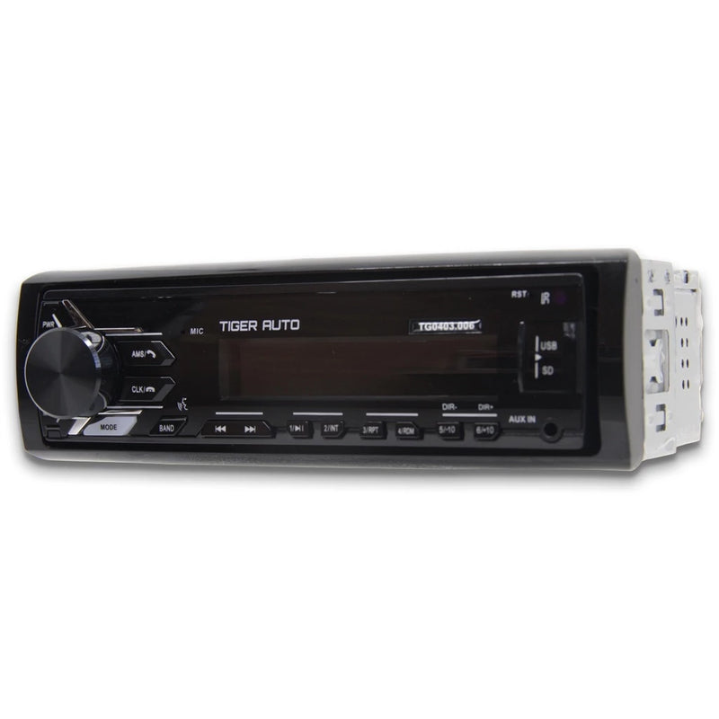 Rádio Automotivo Tipo Pioneer Bluetooth Comando de Voz USB Som Mp3 Tiger Radio Tg-4.3.006 SD