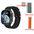 U9 Ultra Smart Watch Max 2 Series 9 Compass 2.2 Large Screen IP68 49mm Original GPS