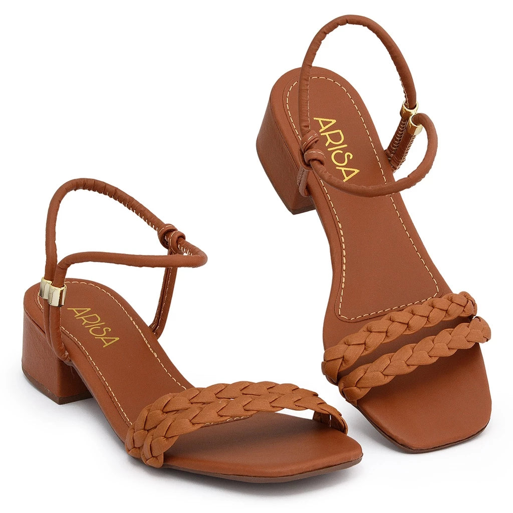 Comfortable Block Heel For Everyday Arisa Versatile Sandal Launch