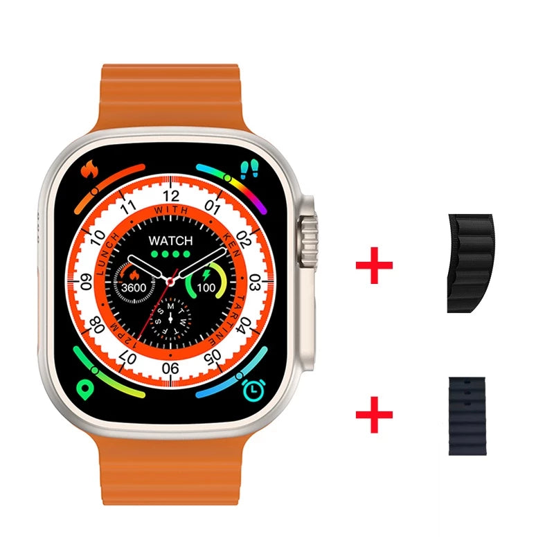 U9 Ultra Smart Watch Microwear Série 9 Bússola 2.2 Tela Grande IP68 49mm GPS Pista Homens Esporte Original IWO Smartwatch