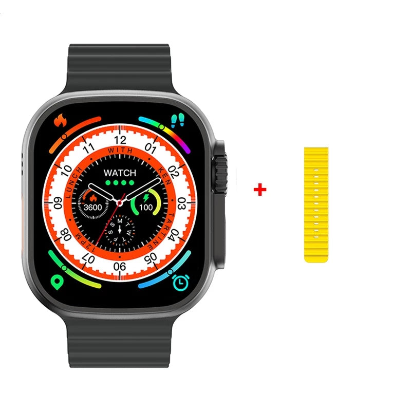 U9 Ultra Smart Watch Microwear Série 9 Bússola 2.2 Tela Grande IP68 49mm GPS Pista Homens Esporte Original IWO Smartwatch
