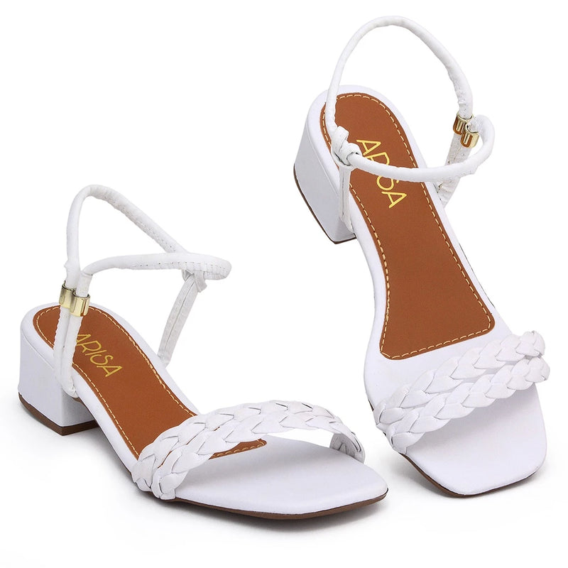 Comfortable Block Heel For Everyday Arisa Versatile Sandal Launch