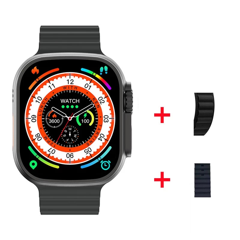 U9 Ultra Smart Watch Microwear Série 9 Bússola 2.2 Tela Grande IP68 49mm GPS Pista Homens Esporte Original IWO Smartwatch