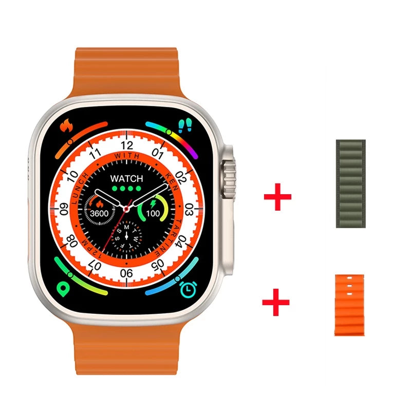 U9 Ultra Smart Watch Microwear Série 9 Bússola 2.2 Tela Grande IP68 49mm GPS Pista Homens Esporte Original IWO Smartwatch