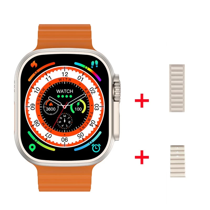 U9 Ultra Smart Watch Microwear Série 9 Bússola 2.2 Tela Grande IP68 49mm GPS Pista Homens Esporte Original IWO Smartwatch