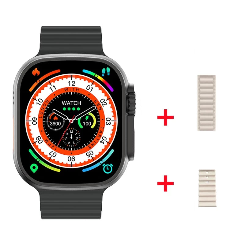 U9 Ultra Smart Watch Microwear Série 9 Bússola 2.2 Tela Grande IP68 49mm GPS Pista Homens Esporte Original IWO Smartwatch