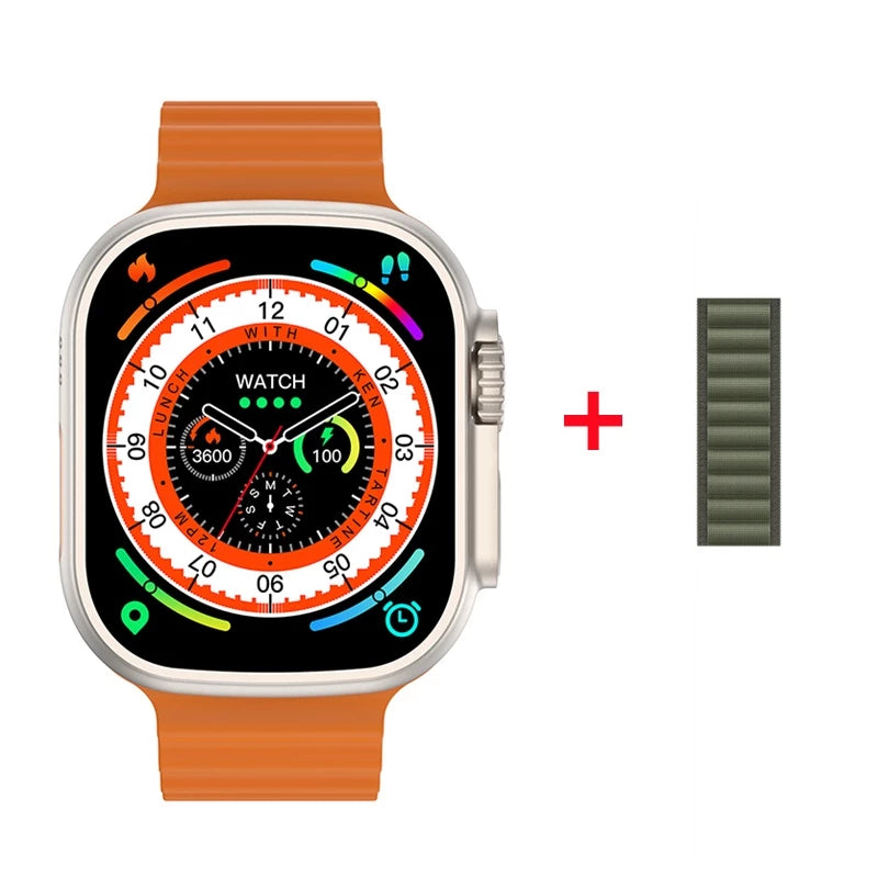 U9 Ultra Smart Watch Microwear Série 9 Bússola 2.2 Tela Grande IP68 49mm GPS Pista Homens Esporte Original IWO Smartwatch