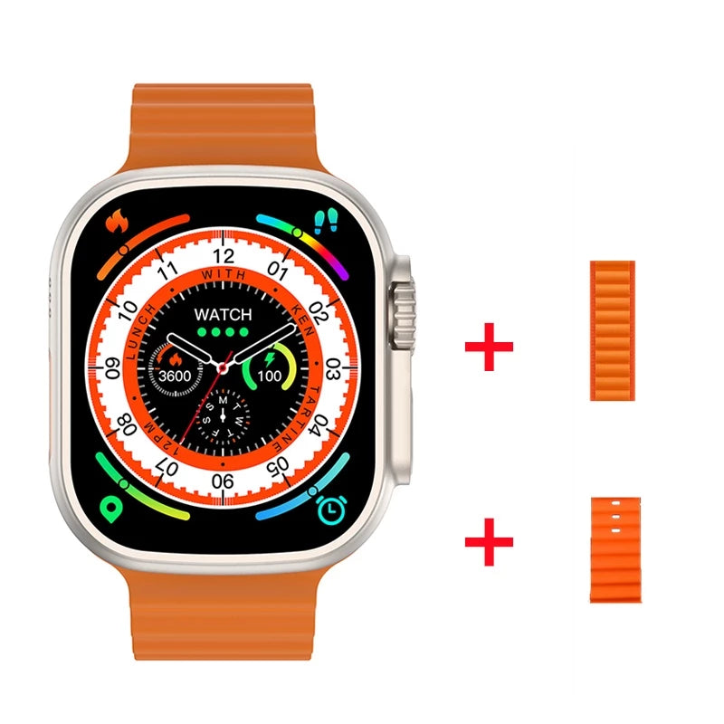 U9 Ultra Smart Watch Microwear Série 9 Bússola 2.2 Tela Grande IP68 49mm GPS Pista Homens Esporte Original IWO Smartwatch