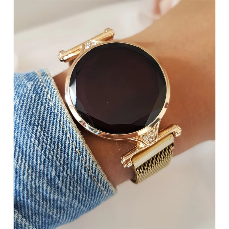 Rose Gold Touch Women's Watch