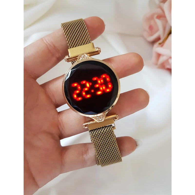 Rose Gold Touch Women's Watch